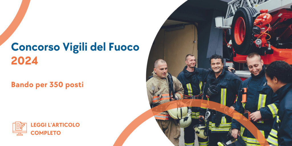 Concorso Vigili Del Fuoco 2024 350 Posti