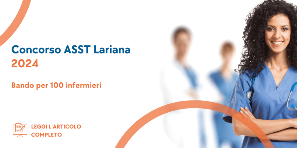 Concorso Infermieri ASST Lariana 2024 100 Posti