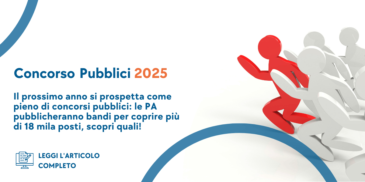 Concorsi pubblici 2025