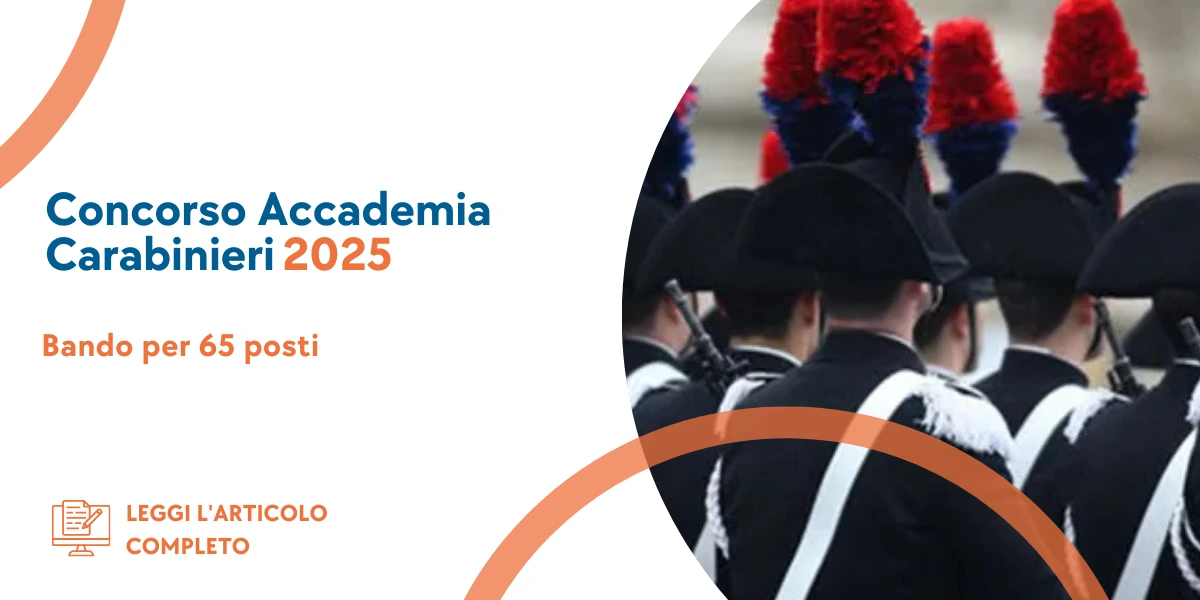 Concorso Accademia Carabinieri 2025