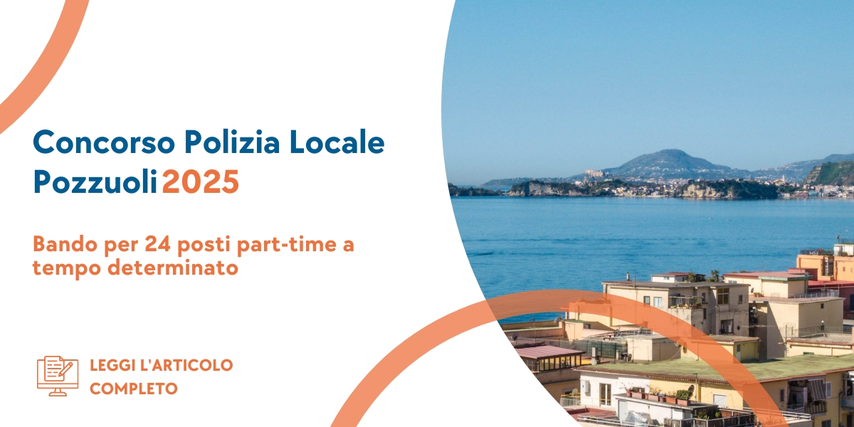 Concorso Polizia Locale Pozzuoli 2025